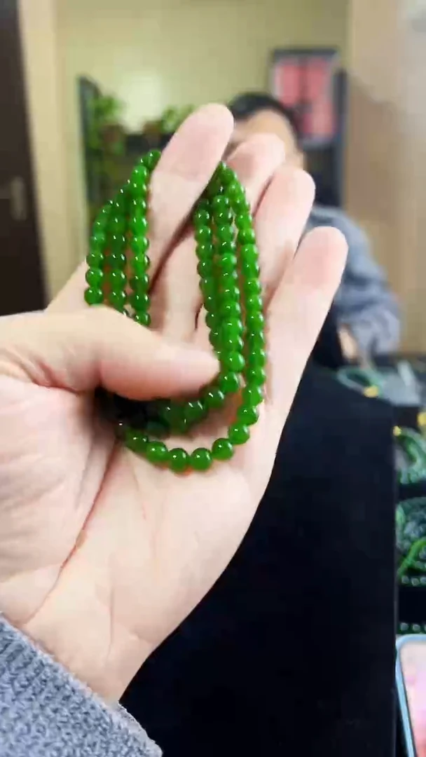 项链未镶嵌和田玉（碧玉）6