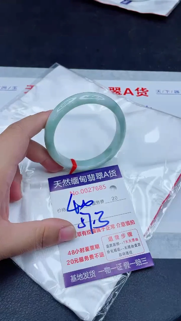 未镶嵌手镯翡翠400.00000