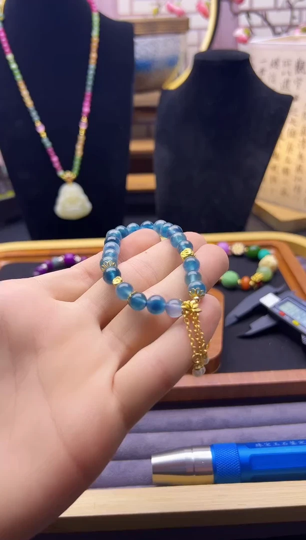 【闪购商品】翡翠颈饰14K金镶嵌S476