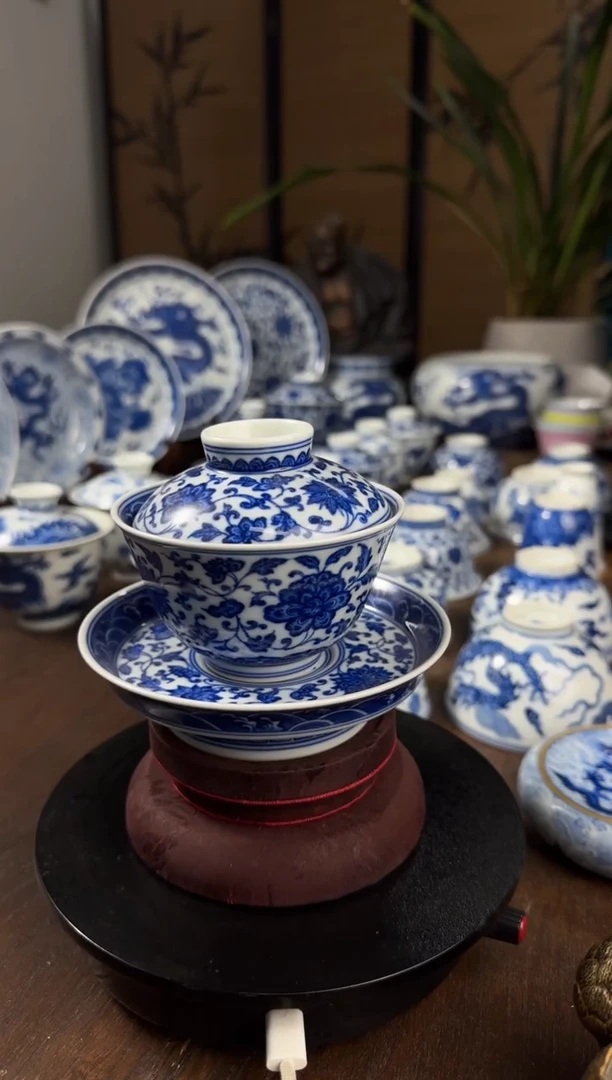 及古三才盖碗，，，，