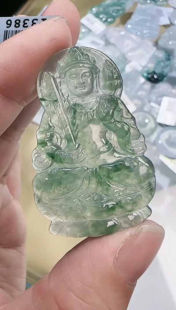 翡翠未镶嵌颈饰缅甸翡翠a货