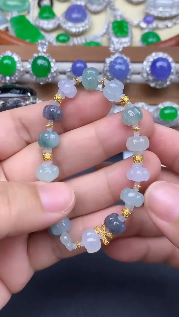 未镶嵌手链翡翠229-中国好珍宝