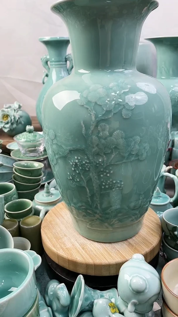 【闪购商品】纯手工 特价福利 微瑕 慧仙青瓷