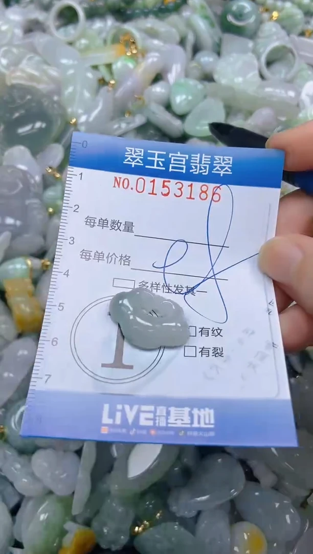 翡翠未镶嵌颈饰闪购0153186