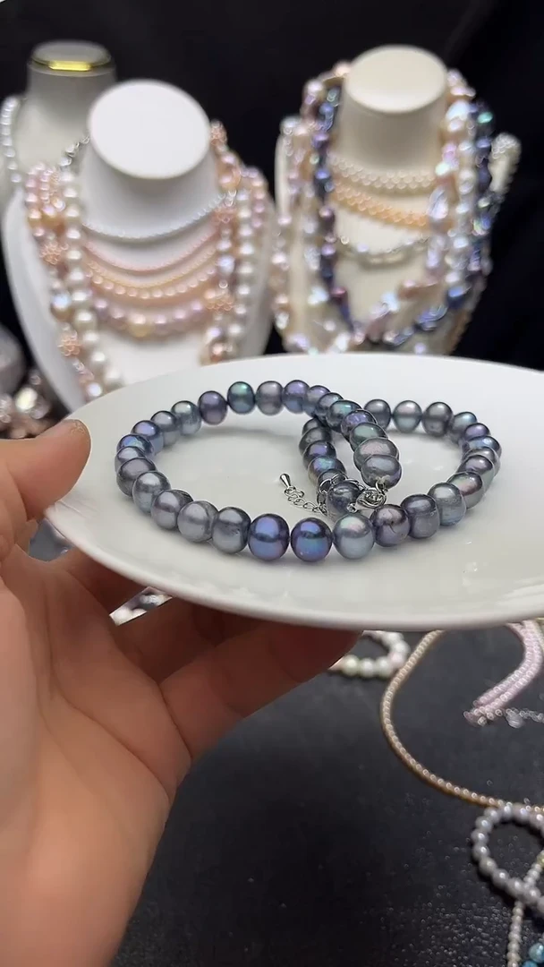 颈饰未镶嵌淡水珍珠多人