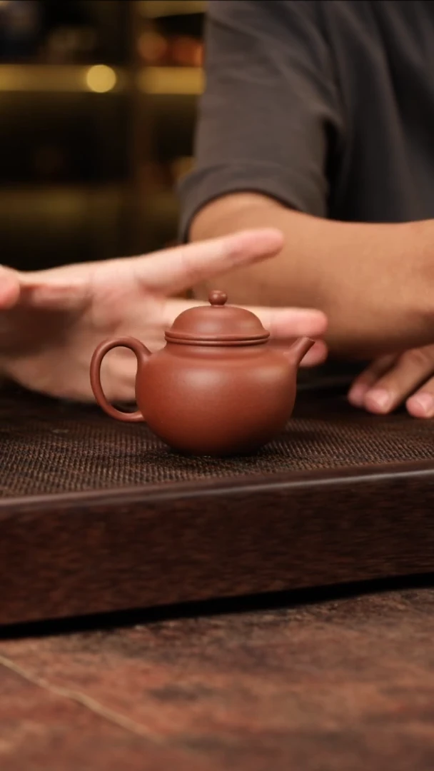 茶壶紫砂贡珠 老清水