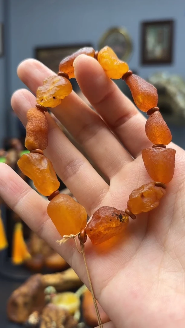 手串琥珀未镶嵌手串
