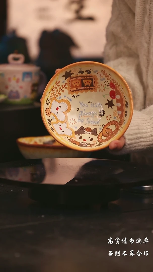 陶瓷景德镇可爱设计师款陶瓷
