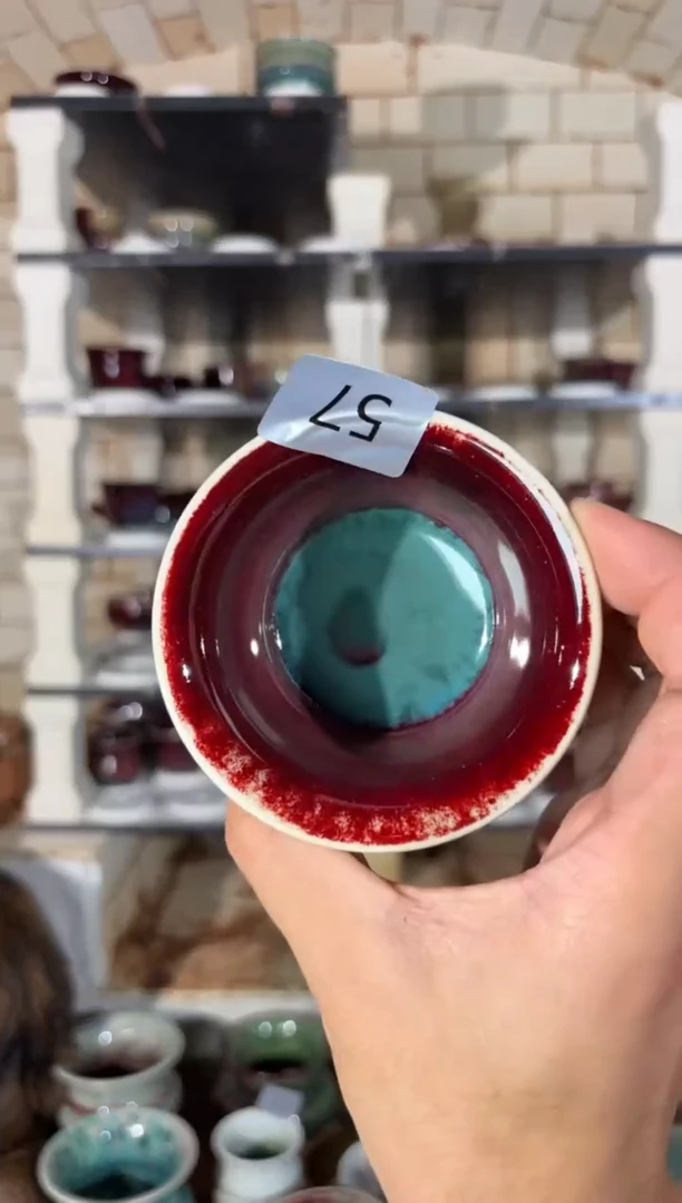 杯精品窑变钧瓷茶器
