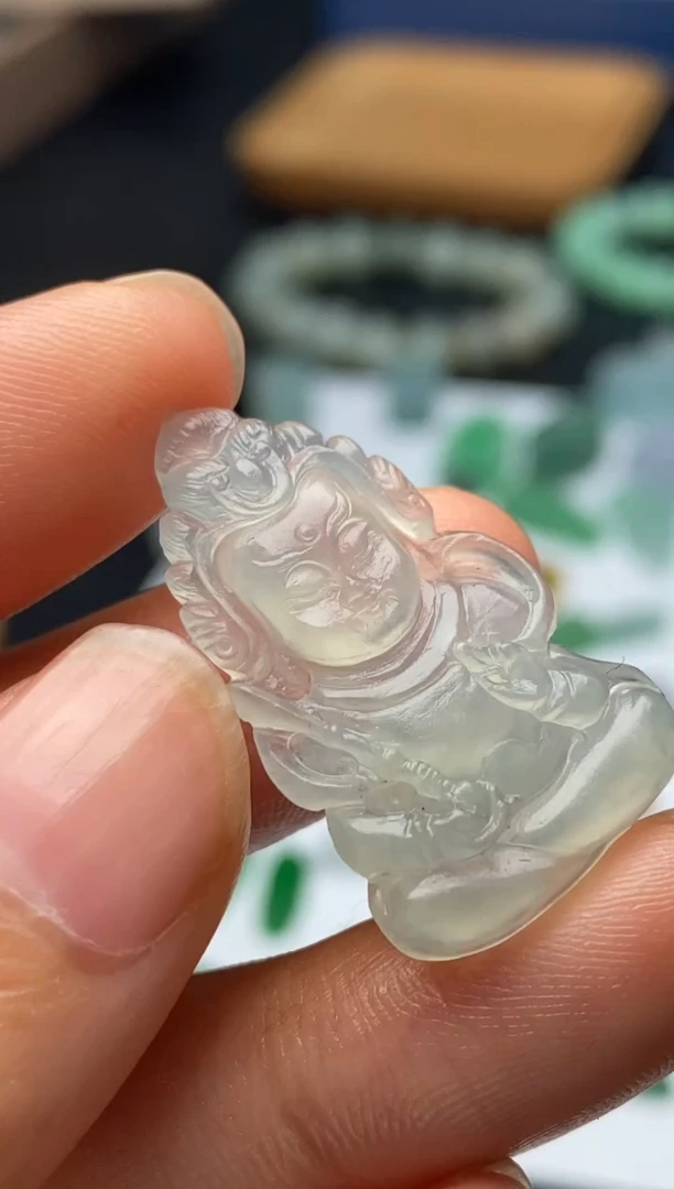 定制翡翠未镶嵌毛货翡翠~