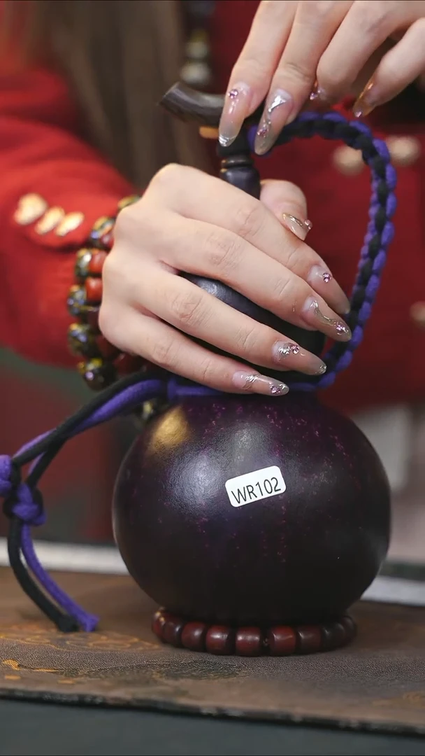 【闪购商品】WR102紫色中容量酒葫芦随缘发