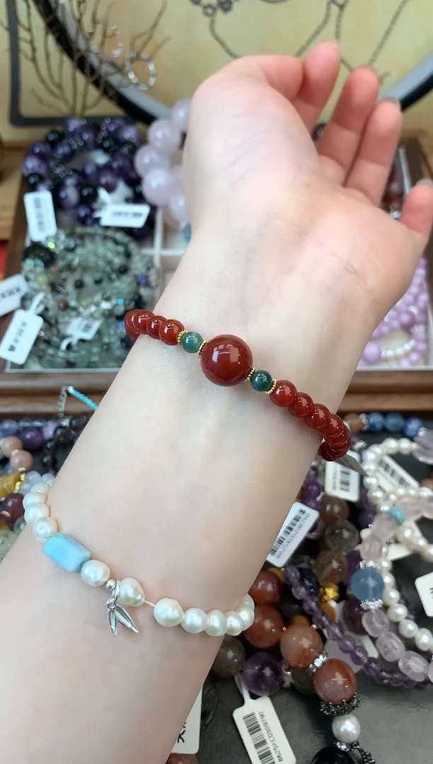 【闪购商品】玛瑙手饰未镶嵌148手串