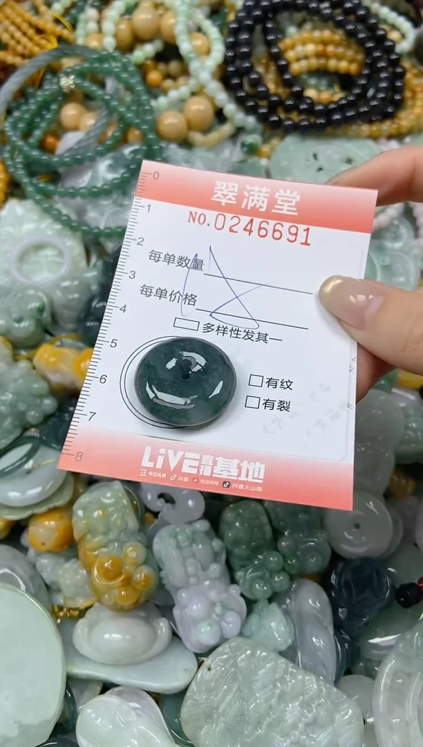 未镶嵌挂件翡翠闪购0246691