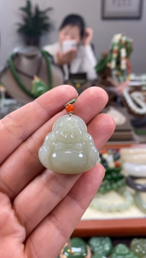 【闪购商品】和田玉颈饰未镶嵌佛公