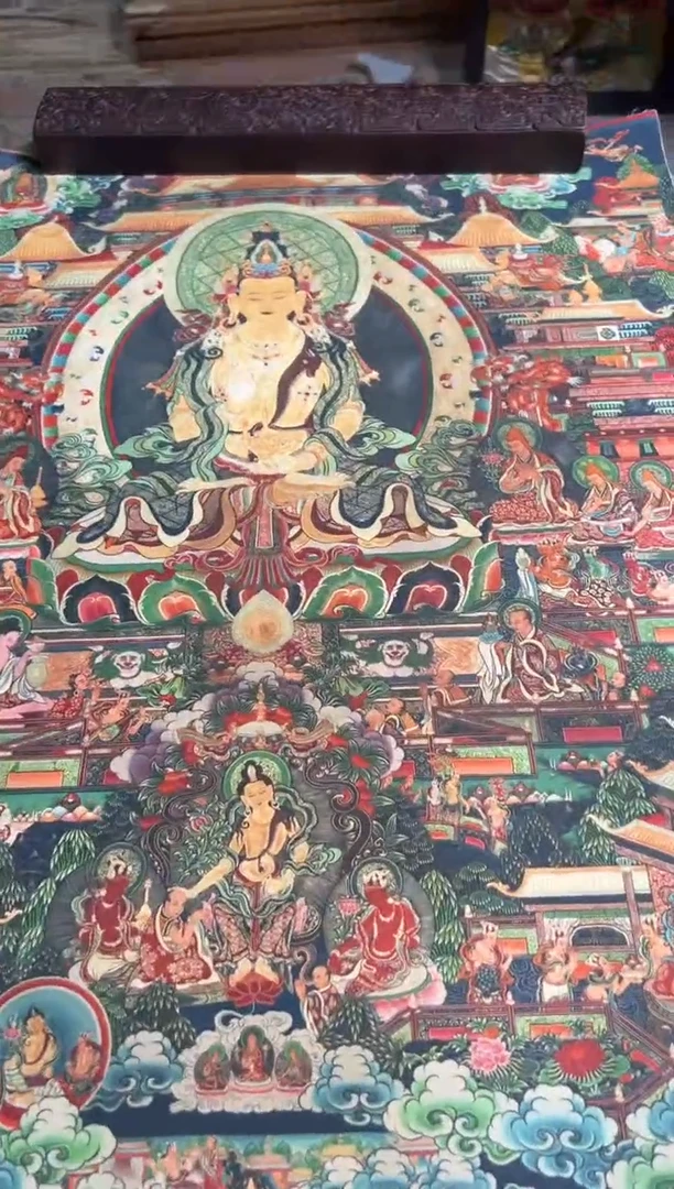 卷轴画卷轴画奥奥的唐卡