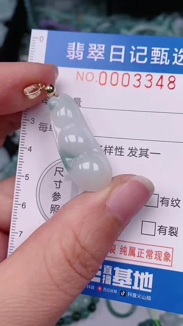 【闪购商品】翡翠颈饰未镶嵌00003348