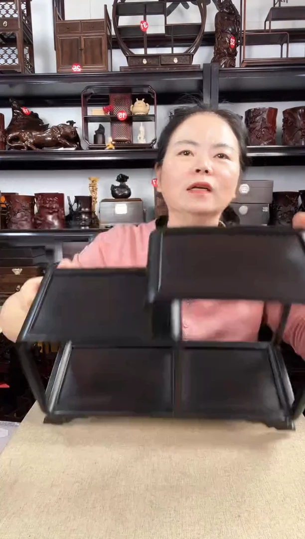 木瑕疵黑二连老李红木工艺品