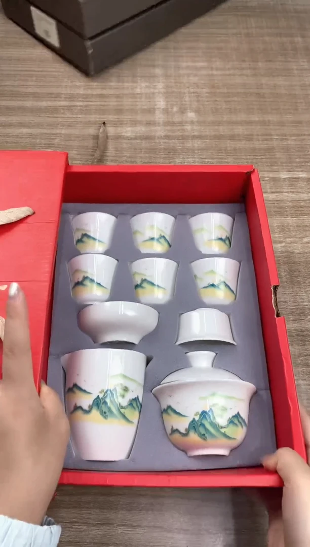 10头白千里江山+红盒