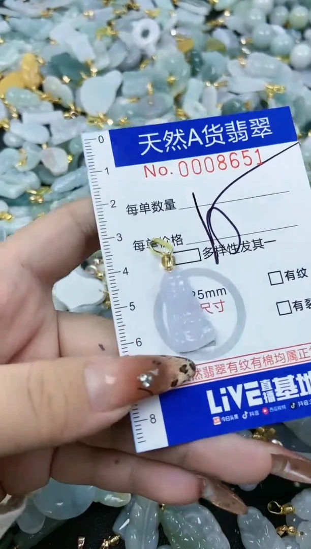 【闪购商品】翡翠颈饰未镶嵌天然A货翡翠