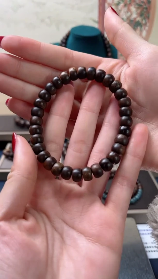 【闪购商品】沉香手串文莱沉香高油沉水级高油老料8,mm男女款