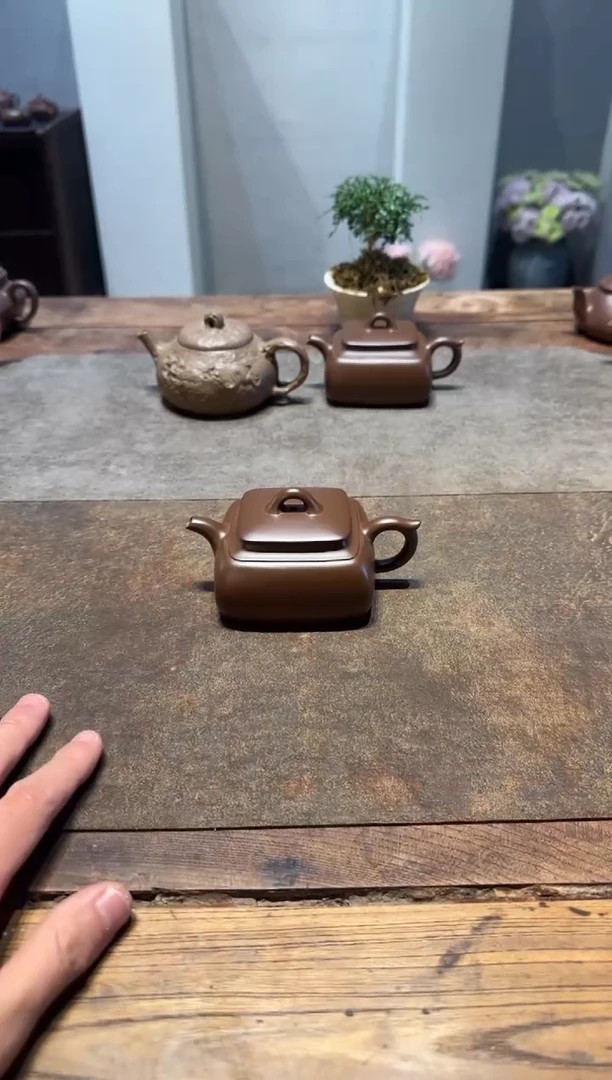 茶壶紫砂G*o长四方 紫砂壶