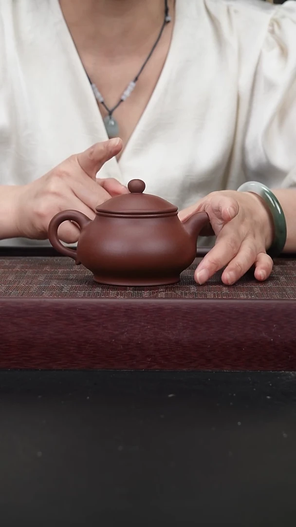 茶壶紫砂118底槽青 潘壶200cc