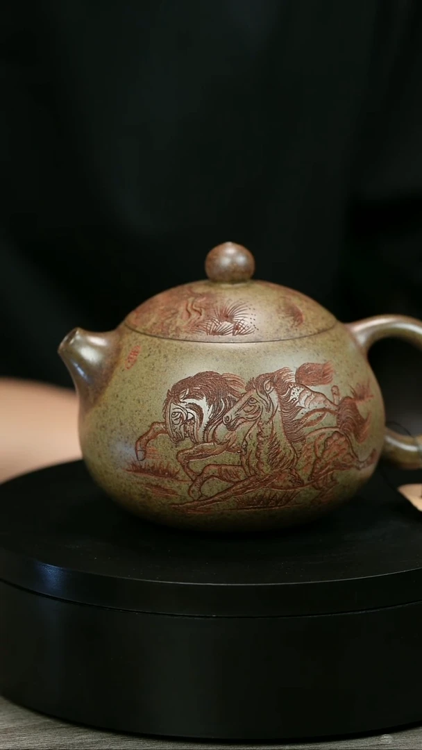 茶壶紫砂用****1H1985李琴柴烧马到成功西施