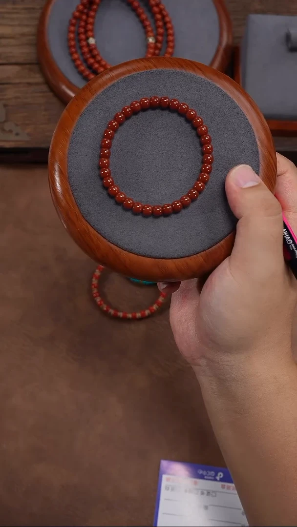 南红玛瑙手串未镶嵌南红手串