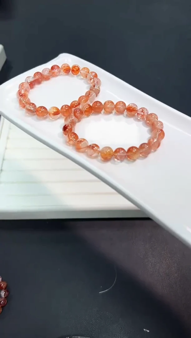 【闪购商品】水晶手串未镶嵌6N多样性发其一/1条9mm默认微瑕