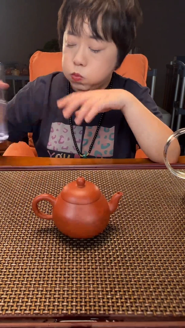 茶壶紫砂朱泥 胖梨