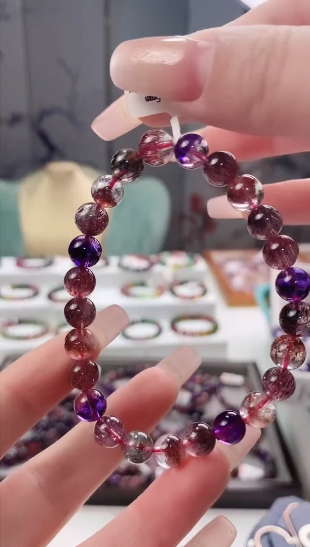 【闪购商品】水晶超七单圈7.5*未镶嵌多人多样性发其一