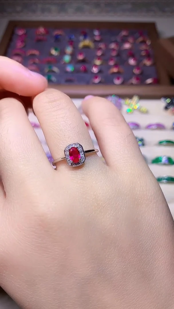 【闪购商品】红宝石戒指合金000000000000