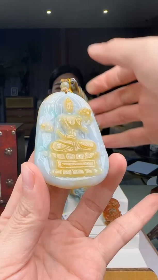 【闪购商品】翡翠吊坠(不含链)未镶嵌DY@@960Q3J14434