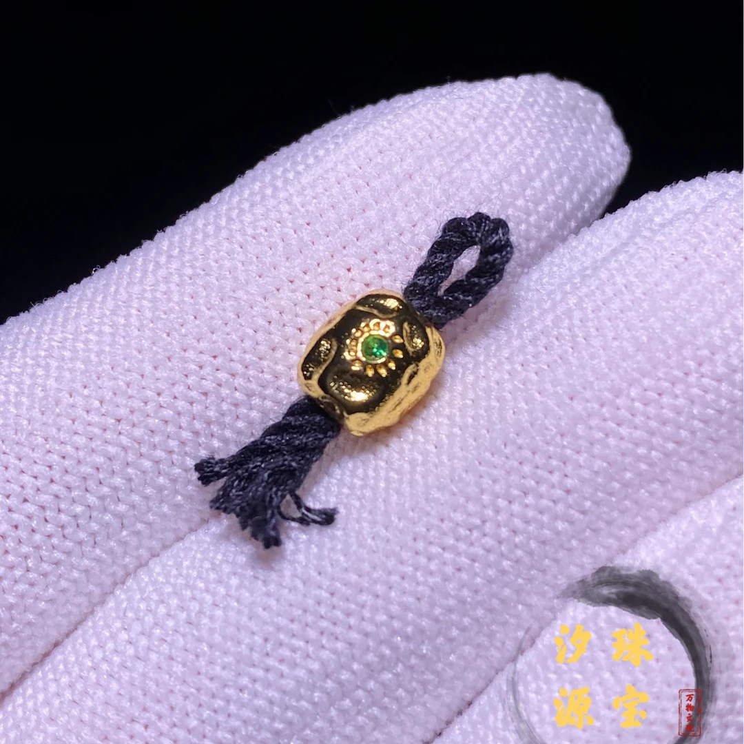 万物熔岩线束弟子珠猴头老型凤眼星月菩提百香108配珠DIY文玩配饰