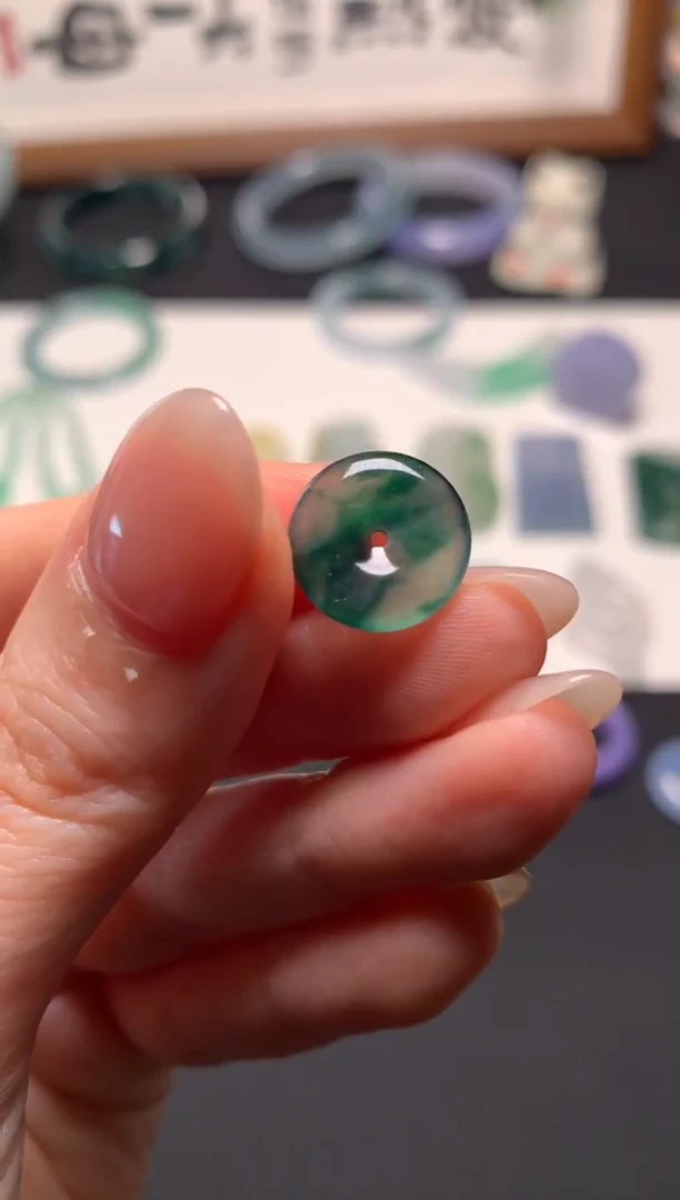 未镶嵌定制翡翠半**缘 1020951726