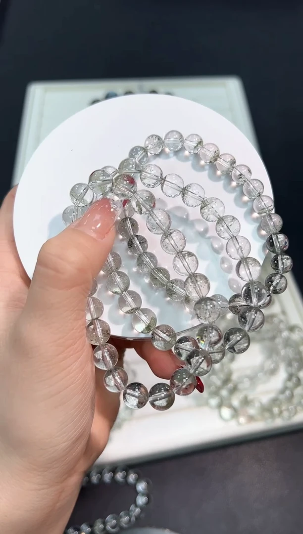 【闪购商品】水晶手串未镶嵌1G多样性发其一/1条8mm默认微瑕