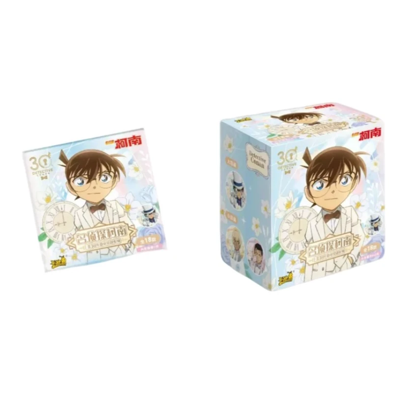 【大黑+6，小黑+3】名侦探柯南30周年吧唧，盲盒代拆