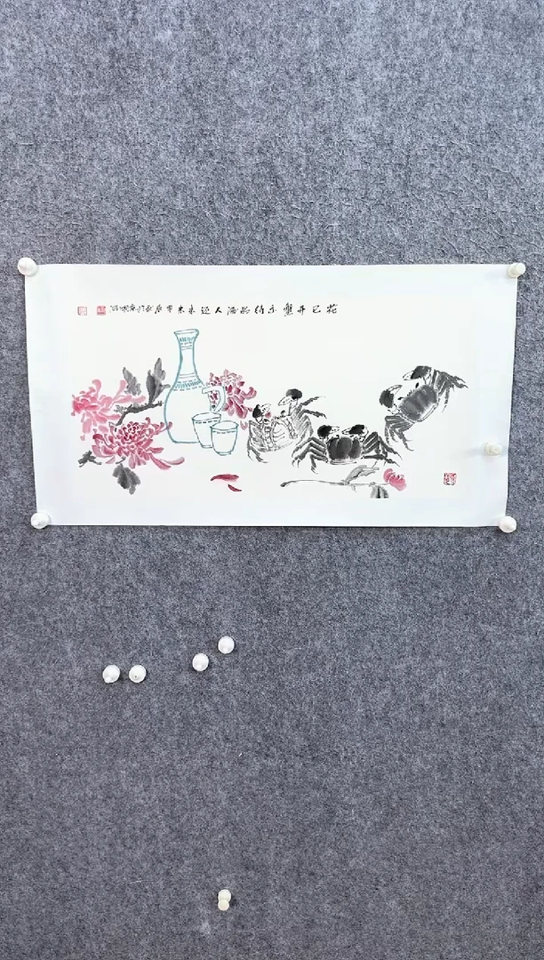 国画ST-ZMH花鸟绘画作品