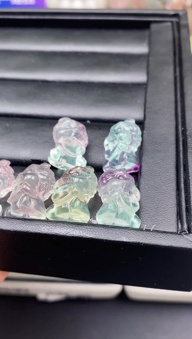 【闪购商品】萤石颈饰未镶嵌32a多样性发其一/2.13/1个