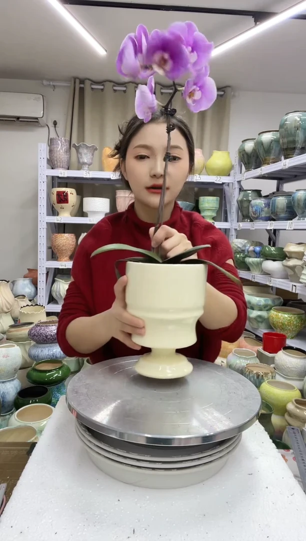 【1.3】花盆尺寸高17： 口：12