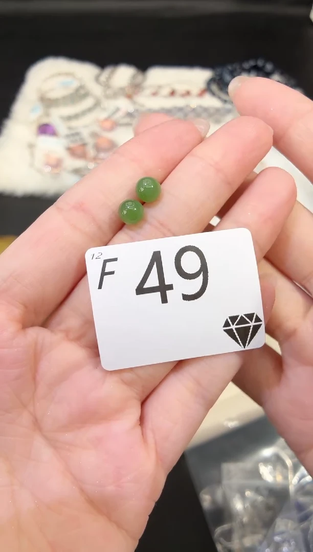 银S925镶嵌和田玉珠宝奇石多样性发一F49