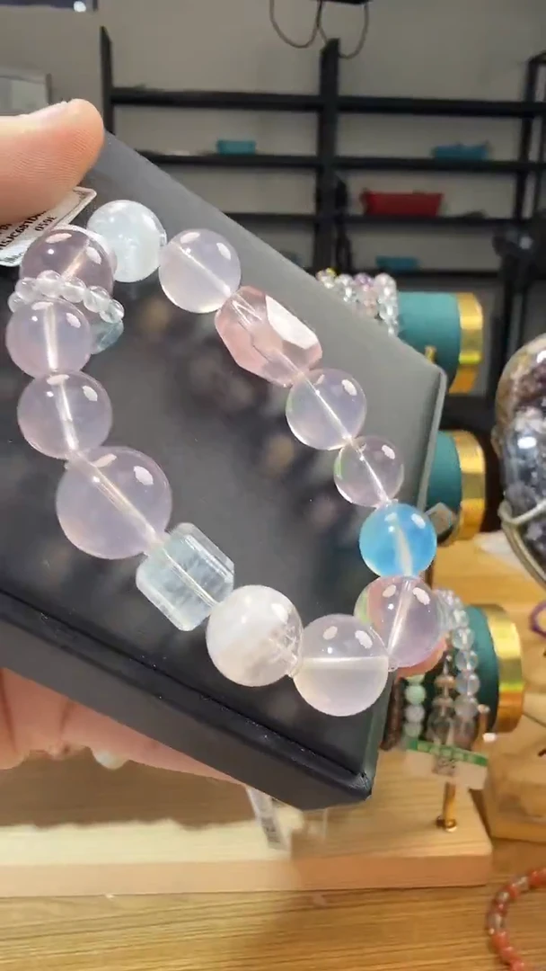 未镶嵌手链水晶晶7670 约12-15mm