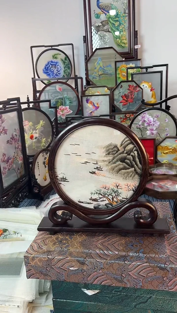 刺绣苏绣手工刺绣绣品