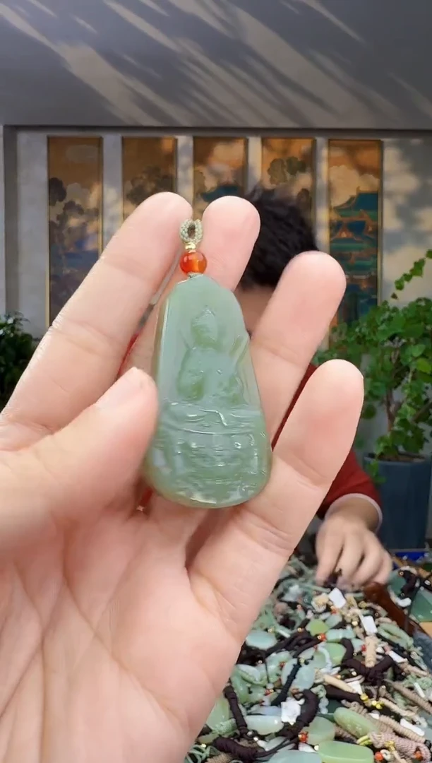 未镶嵌和田玉挂件拍一发一