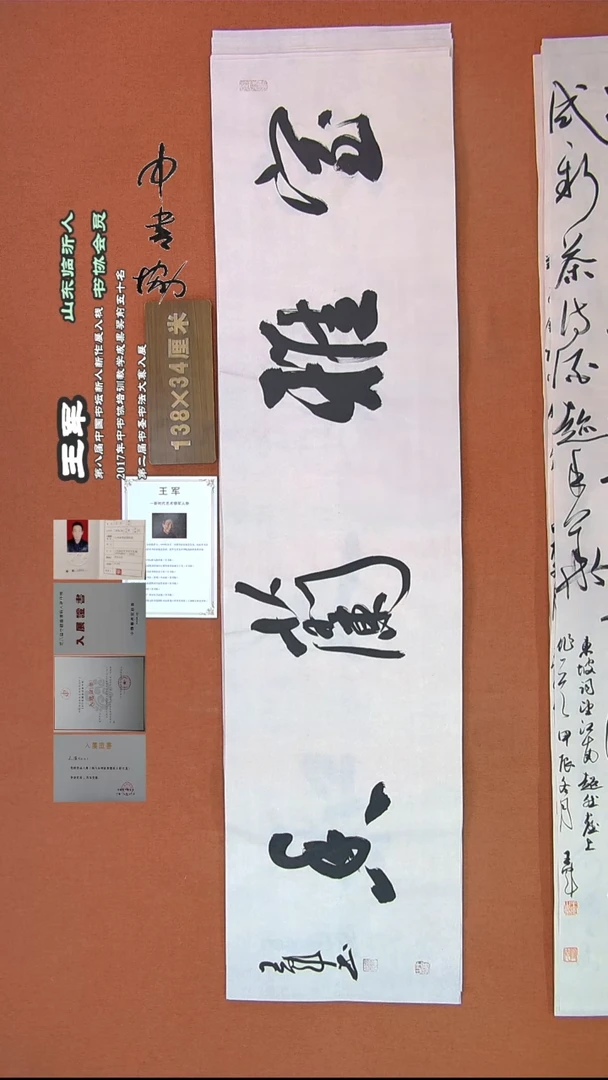 【闪购商品】书法192王军书法作品