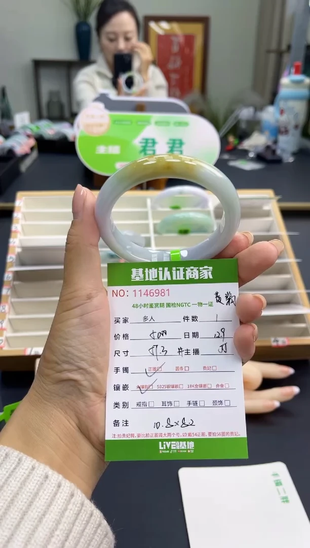 未镶嵌手镯翡翠多人