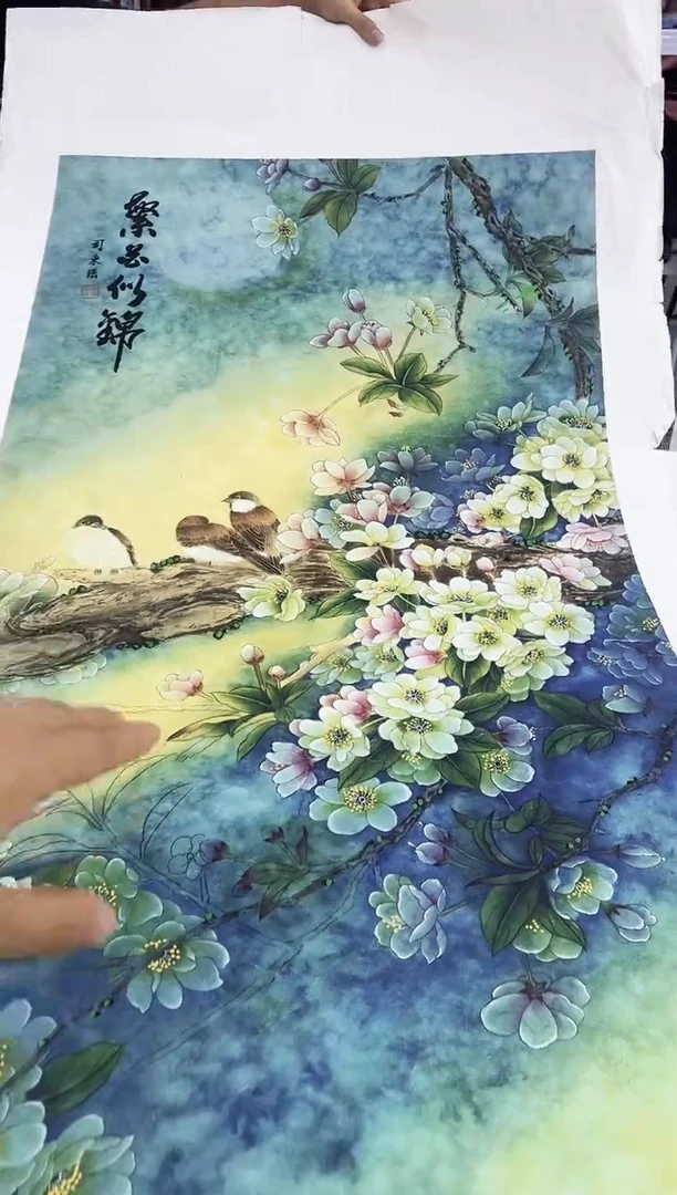 国画国画九霄甄选国画作品zhb092