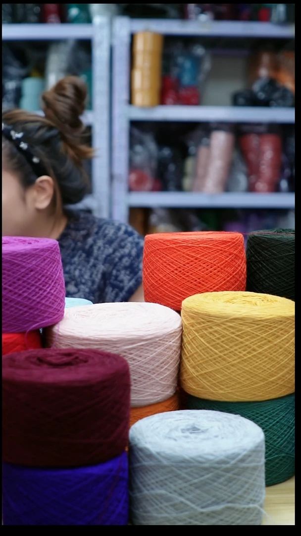 羊绒欢姐手编线D992