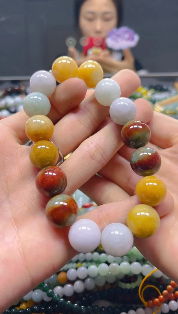 颈饰未镶嵌翡翠13MM