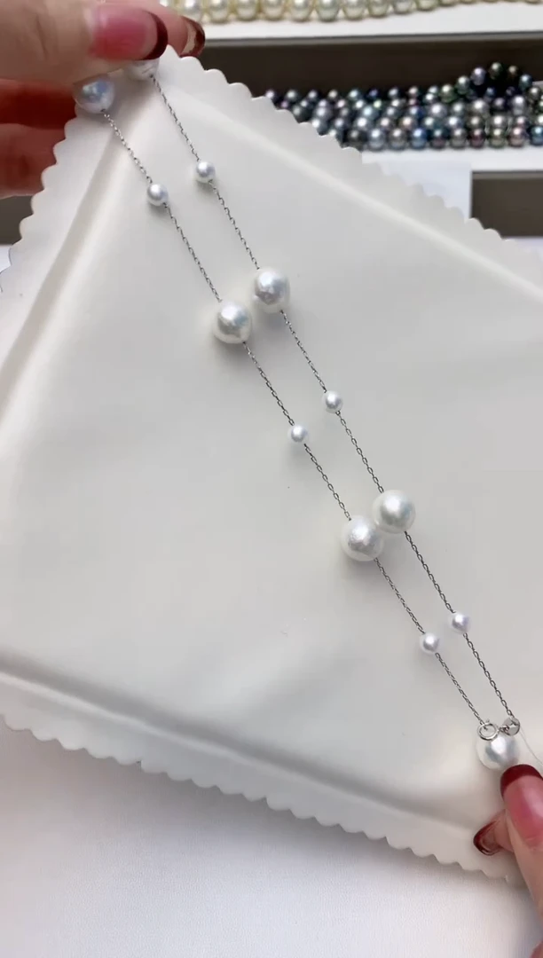 颈饰未镶嵌淡水珍珠A9